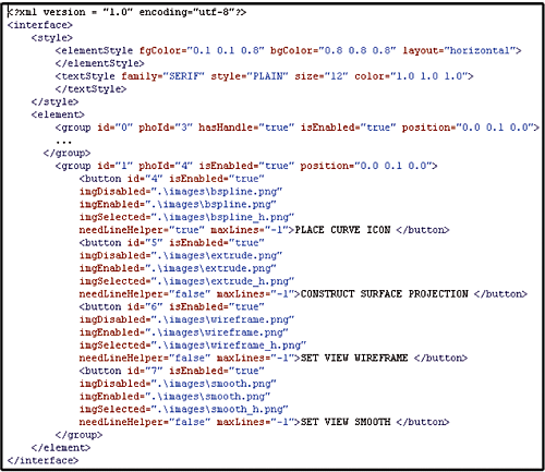 XML sample file