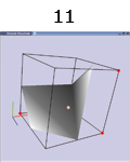 Isosurface topologies for a cell.