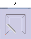 Isosurface topologies for a cell.