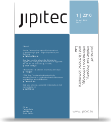 JIPITEC 5 (1) 2014 Cover